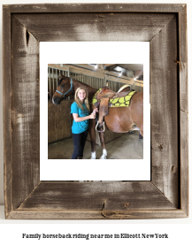 family horseback riding near me in Ellicott, New York